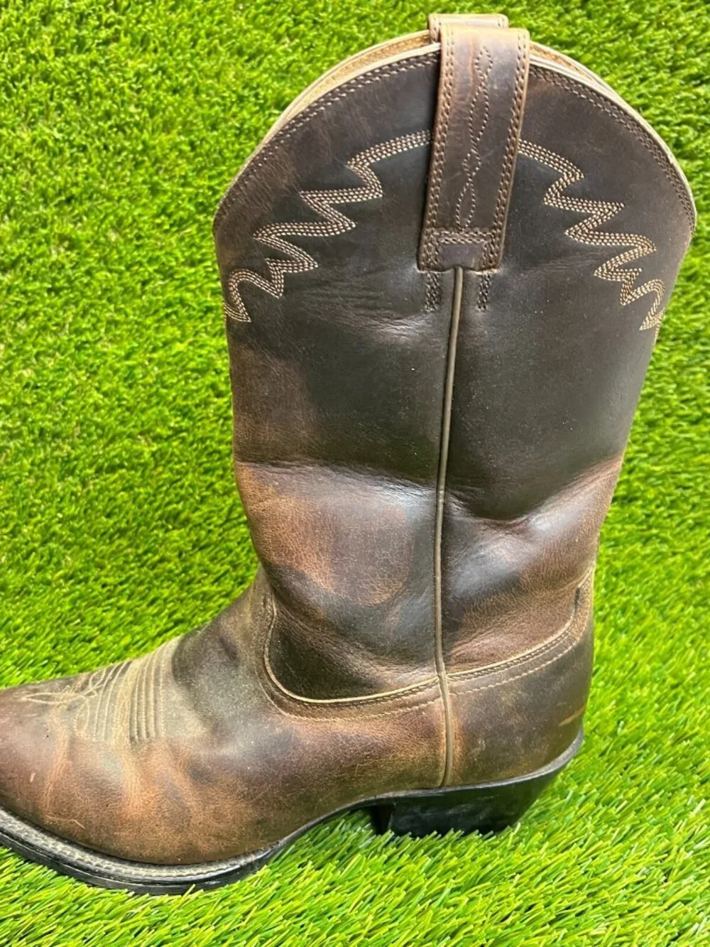 Ariat Sedona Mens Size 8EE‎ Brown Classic Outdoor Leather Cowboy Western Boots